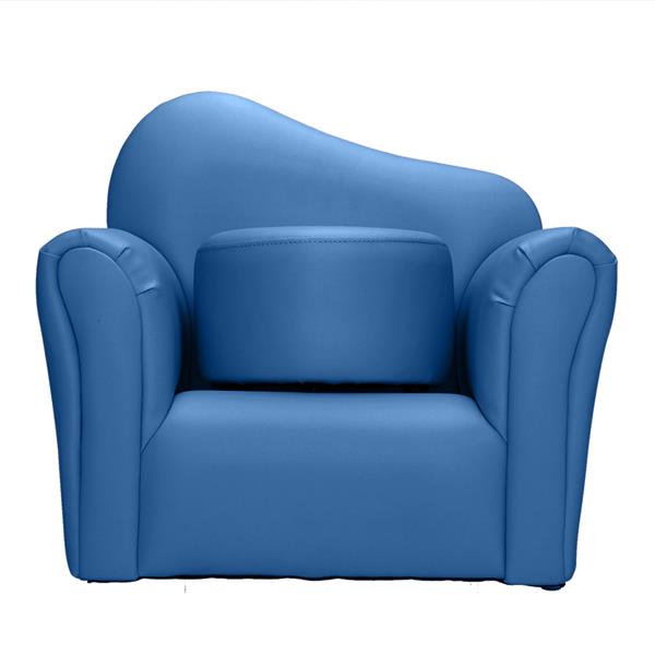 【BC】儿童单人沙发弯背款 蓝色-9