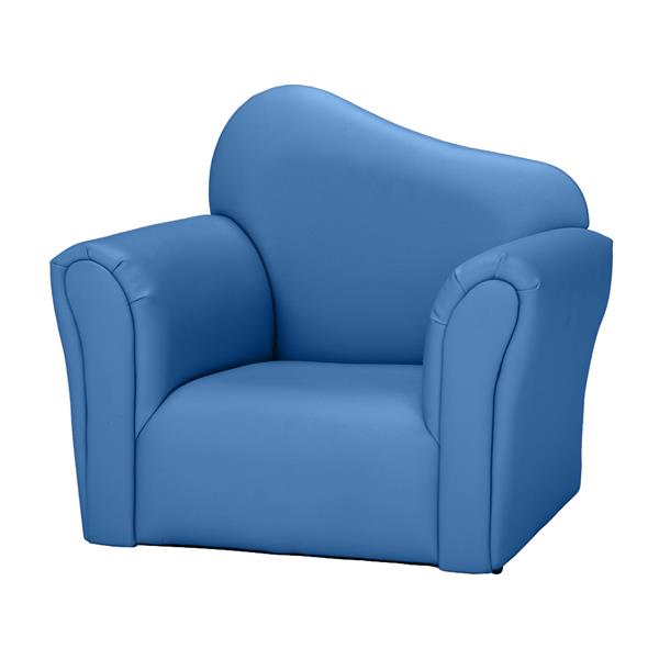 【BC】儿童单人沙发弯背款 蓝色-1