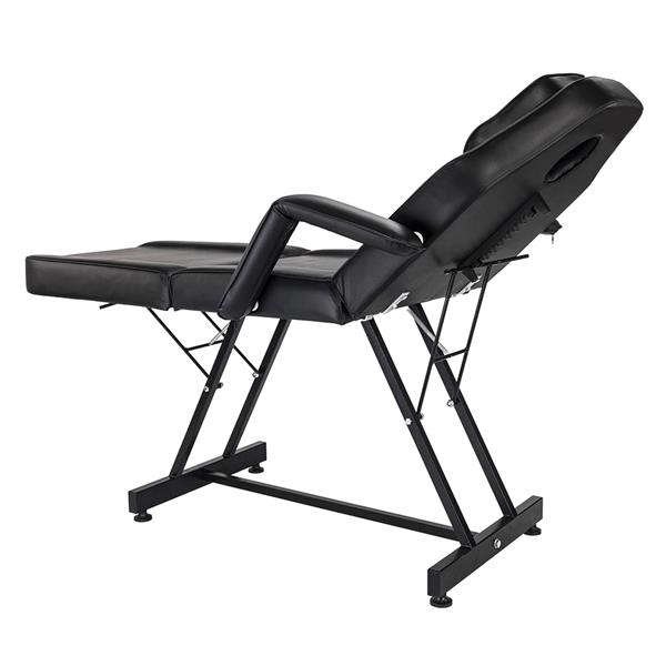 【CS】72英寸 可调节美容按摩床椅美容设备床椅纹身理疗床椅 黑色-11