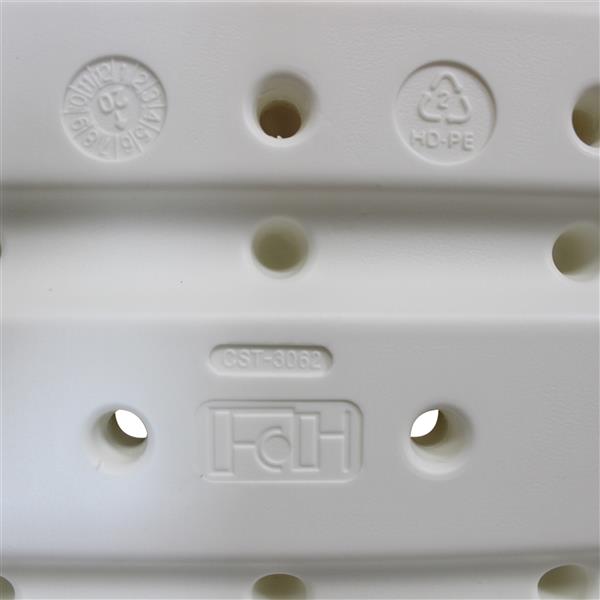1.35MM三片式洗澡椅 CST-3062-白色-5