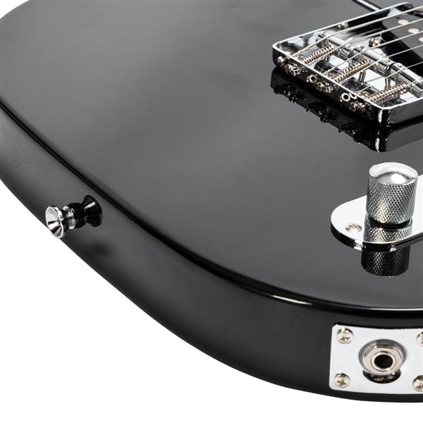 GTL枫木指板电吉他(黑色)+包+背带+拨片+连接线+扳手工具-19