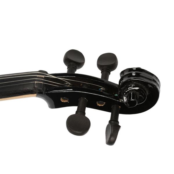 1/4 黑色小提琴+盒+弓子+松香-10