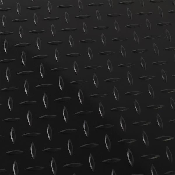 【MYD】钢板纹美发沙龙垫外圆内圆 3'x4'x1/2" 黑色-18