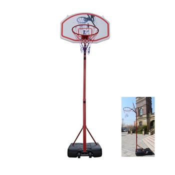 【HY】HY-B07 便携式可移动青少年篮球架（篮筐调节高度2.1-2.6m） 最大适用7#球