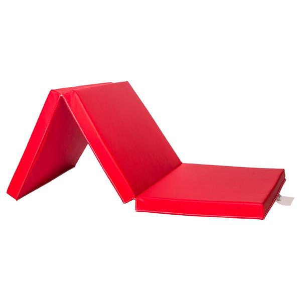 红色 N001 可折叠 体操垫-5