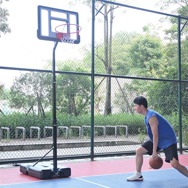 B07S PVC透明板 210-260cm N002 便携式可移动 青少年 篮球架-19