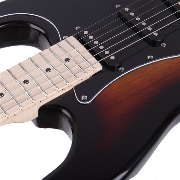【AM不售卖】GST 单-单-单拾音器 枫木指板 日落色-黑护板 S102 ST电吉他-10