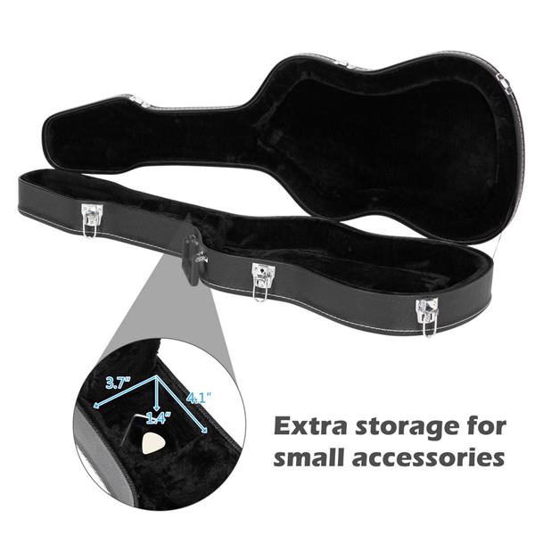 【AM不售卖】PVC 随琴身型 黑色细纹 ST/TL ST/TL 电吉他皮盒-18