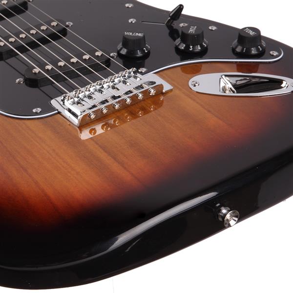 【AM不售卖】GST 单-单-单拾音器 枫木指板 日落色-黑护板 S102 ST电吉他-13