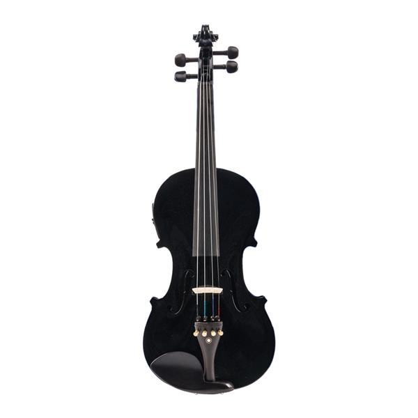 【AM不售卖】GV102 4/4 全实木 黑色 带EQ 小提琴-16