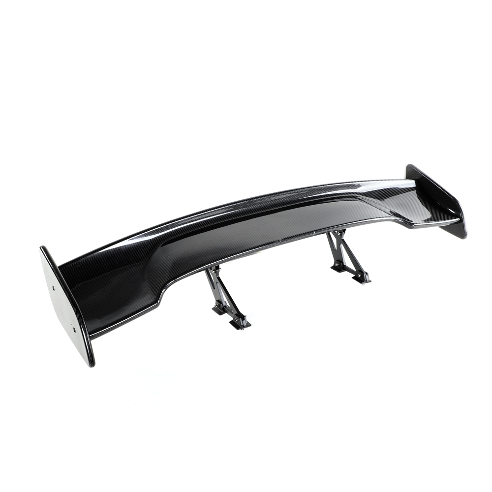 Universal Carbon Fiber Adjustable Rear Trunk Spoiler