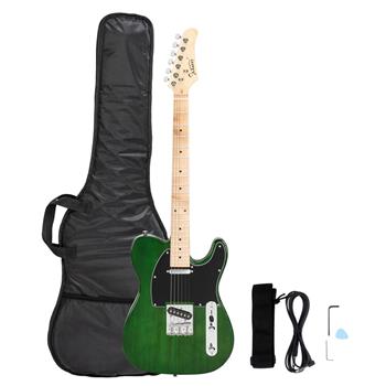 【AM不售卖】GTL 实心单-单拾音器 枫木指板 绿色-黑护板 S101 TL电吉他