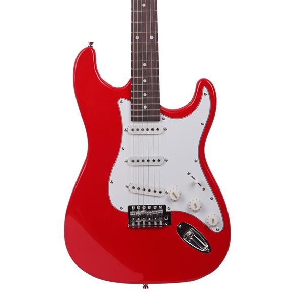 【AM不售卖】GST 单-单-单拾音器 玫瑰木指板 红色-白护板 S101 ST电吉他-4