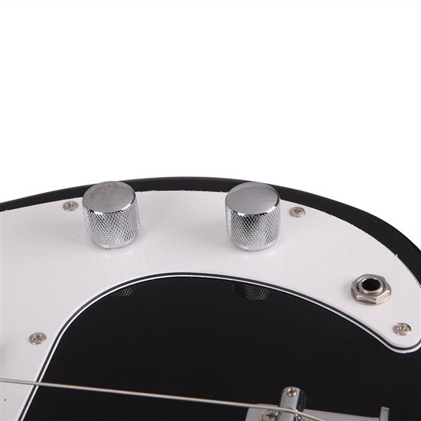 【AM不售卖】GP 四弦分离式单拾音器 黑色-白护板 S101 P贝司+音箱套装-11