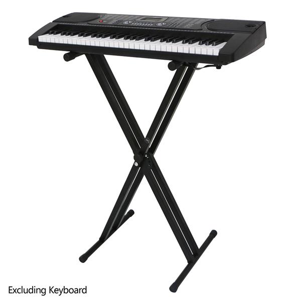 【AM不售卖】双管X型 Q-2XC 黑色 电子琴支架-2