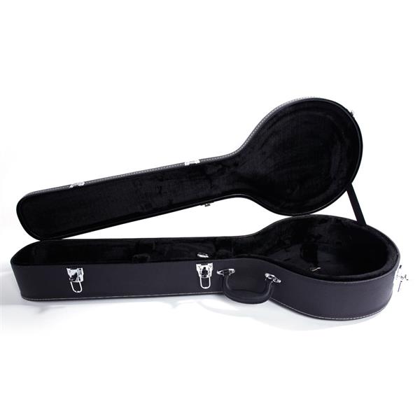 【AM不售卖】PVC 随琴身型 黑色细纹 五弦/六弦班卓琴 班卓琴皮盒-9