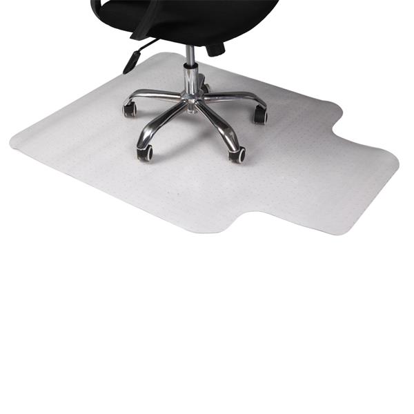 超优惠套装 两块PVC透明地板保护垫 椅子垫 带钉 凸形 【90x120x0.2cm】-17