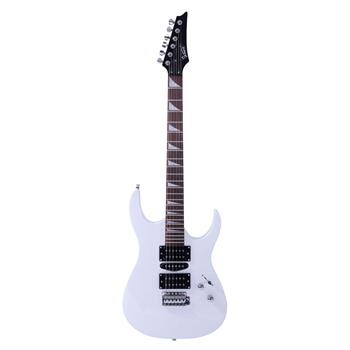 【AM不售卖】双-单-双拾音器 白色 170型电吉他+音箱套装