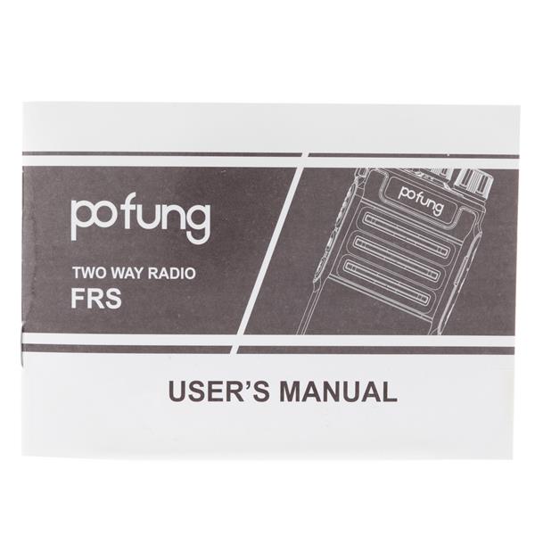 pofung USB 2pcs F8 2W 1500mAh 16信道黑色可拆卸面板固定天线USB一体充 成人 模拟对讲机-27