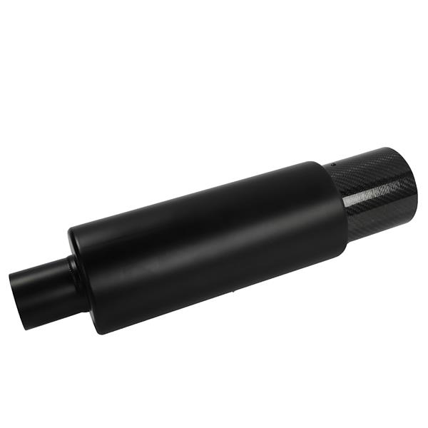尾喉消音器-SS304+black paint+carbon tip,-4-2.5-19-7