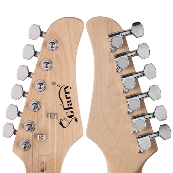 【AM不售卖】GST 单-单-单拾音器 枫木指板 化蓝色-黑护板 S201 ST电吉他+音箱套装-18