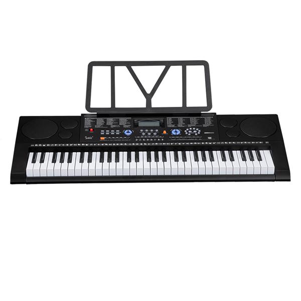 【AM不售卖】GEP-102 61键 黑色 教学多功能 电子琴+支架套装-19