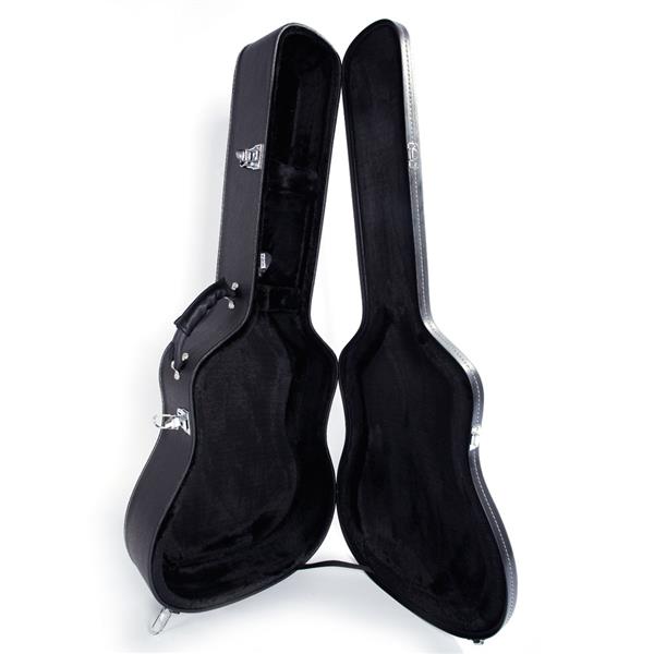 【AM不售卖】PVC 随琴身鼓面型 黑色细纹 41in民谣 吉他皮盒-8
