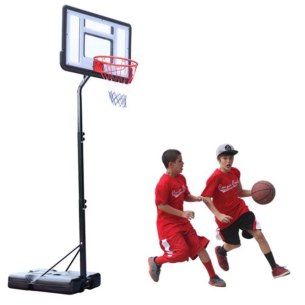 B07S PVC透明板 210-260cm N002 便携式可移动 青少年 篮球架-8