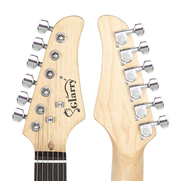 【AM不售卖】GTL 半空心双-单拾音器 玫瑰木指板 化蓝色-白护板 S101 TL电吉他-21