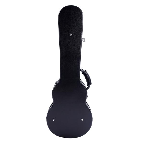 【AM不售卖】PVC 随琴身鼓面型 黑色细纹 GLP电吉他  电吉他皮盒-2