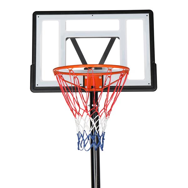 LX】B07N PVC透明板 210-305cm N002 便携式可移动 青少年 篮球架-13