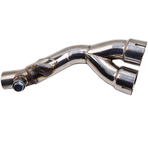 排气歧管 Exhaust Mid Link Tube Piping Y Pipe for Yamaha YZF R6 2006-2019-2