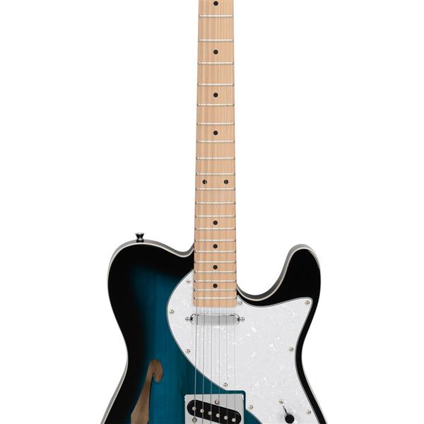 【AM不售卖】GTL 半空心单-单拾音器 玫瑰木指板 化蓝色-白珍珠护板 S201 TL电吉他-6