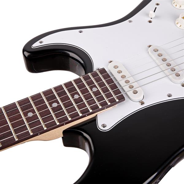 【AM不售卖】GST 单-单-单拾音器 玫瑰木指板 黑色-白护板 S101 ST电吉他-14
