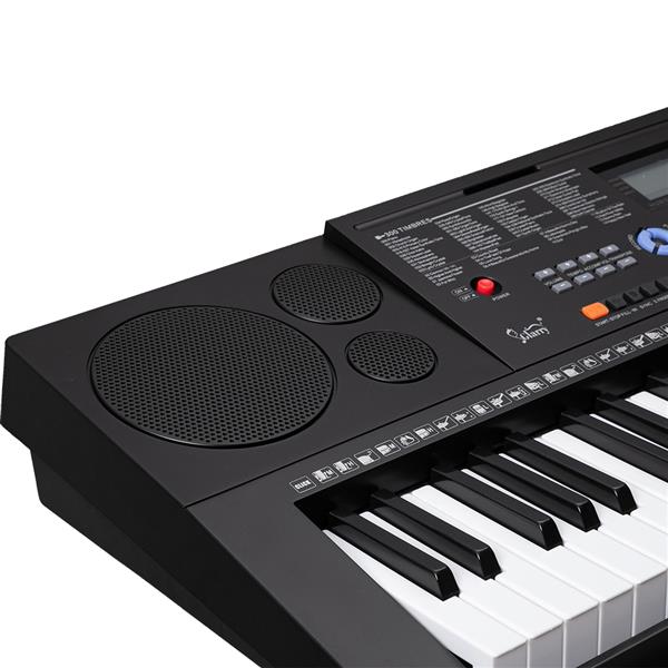 【AM不售卖】GEP-102 61键 黑色 教学多功能 电子琴+支架套装-25