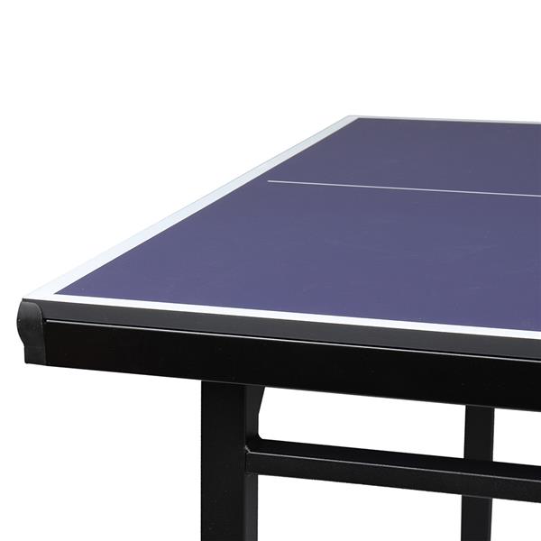 183*91.5*76.5cm MDF 紫蓝色 XD-086 S001 可折叠 室内 儿童/青少年 乒乓球桌-18