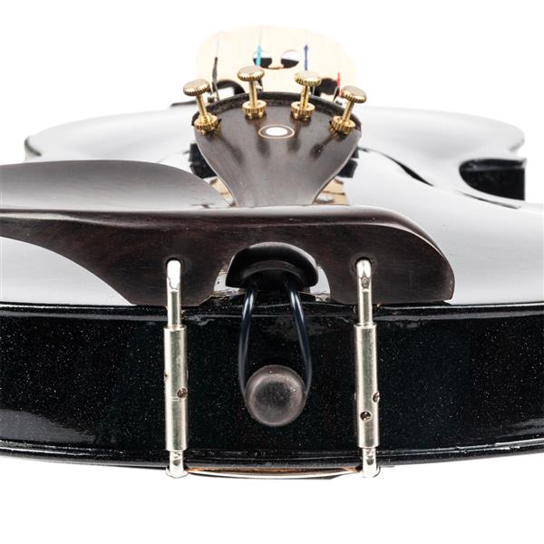【AM不售卖】GV102 4/4 全实木 黑色 带EQ 小提琴-7