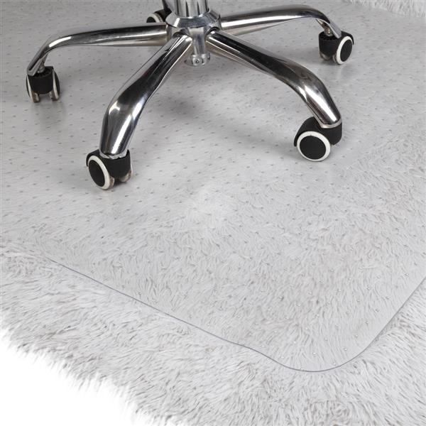 超优惠套装 两块PVC透明地板保护垫 椅子垫 带钉 凸形 【90x120x0.2cm】-23