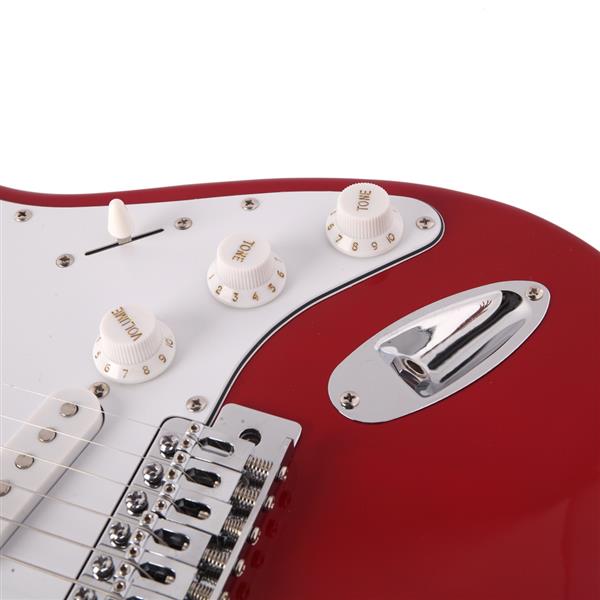 【AM不售卖】GST 单-单-单拾音器 枫木指板 红色-白护板 S201 ST电吉他-12