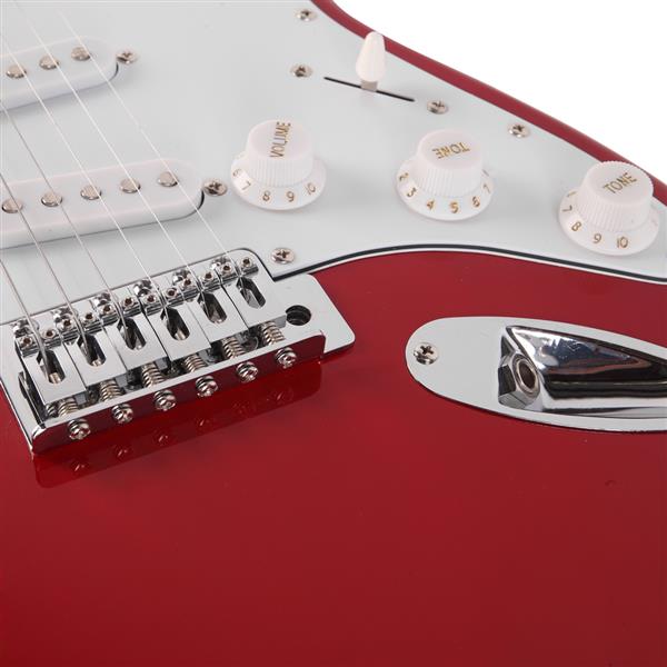 【AM不售卖】GST 单-单-单拾音器 枫木指板 红色-白护板 S201 ST电吉他-11