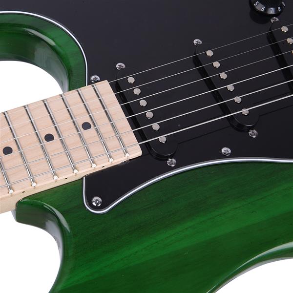 【AM不售卖】GST 单-单-单拾音器 枫木指板 绿色-黑护板 S102 ST电吉他-7