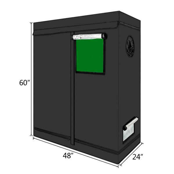 LY-120*60*150 家用植物生长棚水培棚 加窗-5