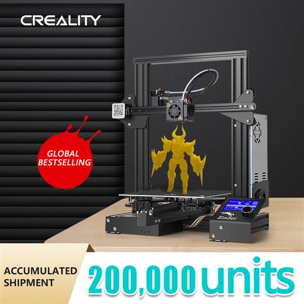 Creality 110V Ender-3 黑色 FDM 3D打印机-8