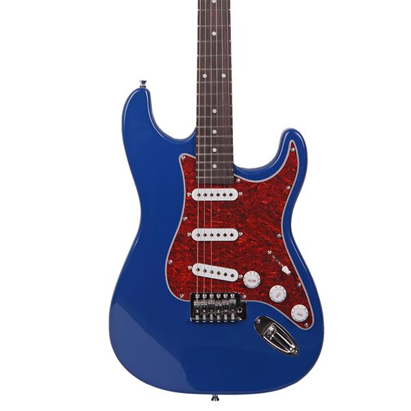 【AM不售卖】GST3 单-单-单拾音器 玫瑰木指板 蓝色-红珍珠护板 S101 ST电吉他-9