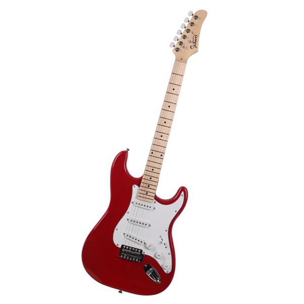 【AM不售卖】GST 单-单-单拾音器 枫木指板 红色-白护板 S201 ST电吉他-7