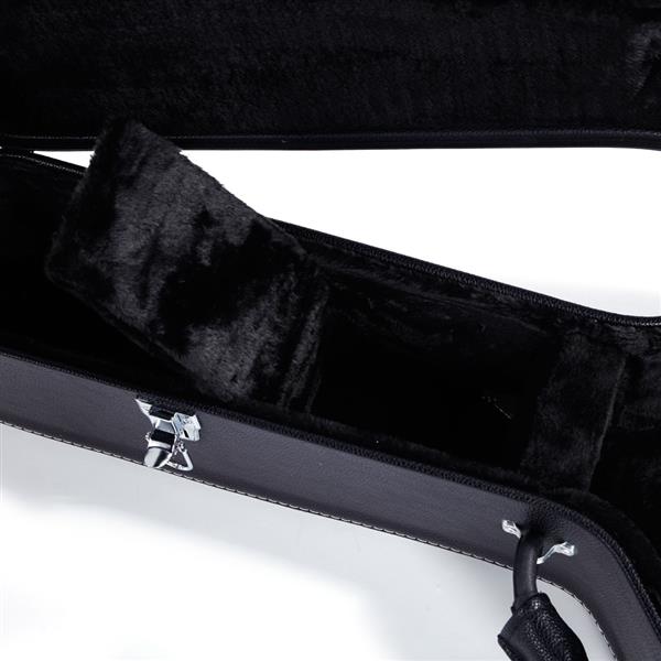 【AM不售卖】PVC 随琴身型 黑色细纹 41in民谣 吉他皮盒-11