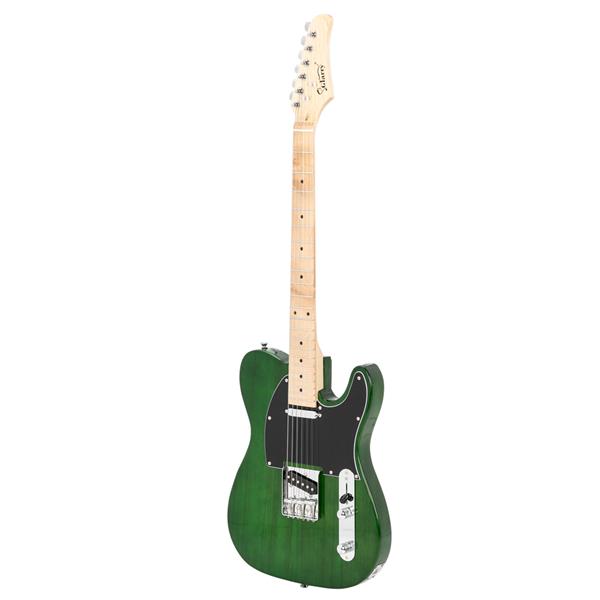 【AM不售卖】GTL 实心单-单拾音器 枫木指板 绿色-黑护板 S101 TL电吉他-8
