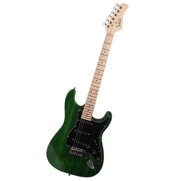 【AM不售卖】GST 单-单-单拾音器 枫木指板 绿色-黑护板 S102 ST电吉他-3