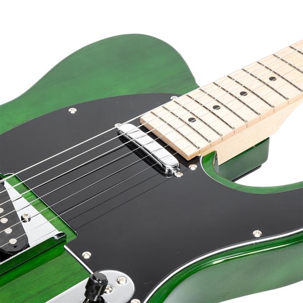 【AM不售卖】GTL 实心单-单拾音器 枫木指板 绿色-黑护板 S101 TL电吉他-21