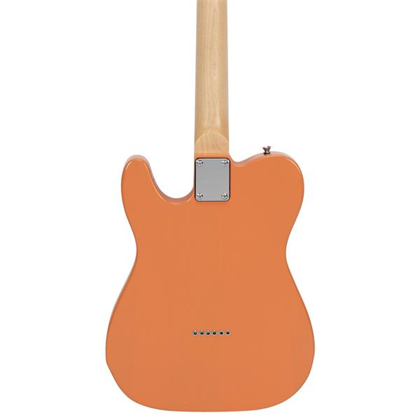 【AM不售卖】GTL 半空心单-单拾音器 玫瑰木指板 橘红色-白珍珠护板 S201 TL电吉他-14